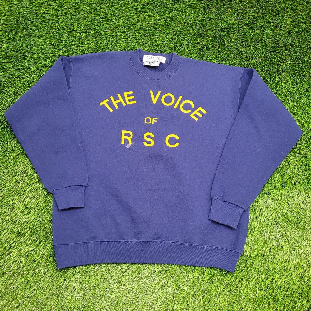 Vintage 90s The-Voice of RSC Sweatshirt M/L 22x24 Cropped